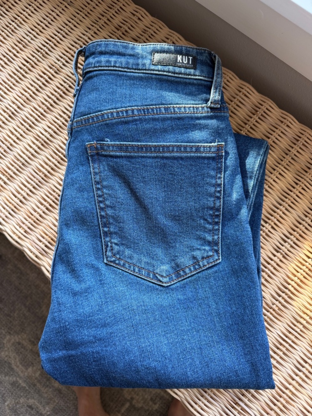 RACHAEL Fab Ab Mom Jean - Blue Denim